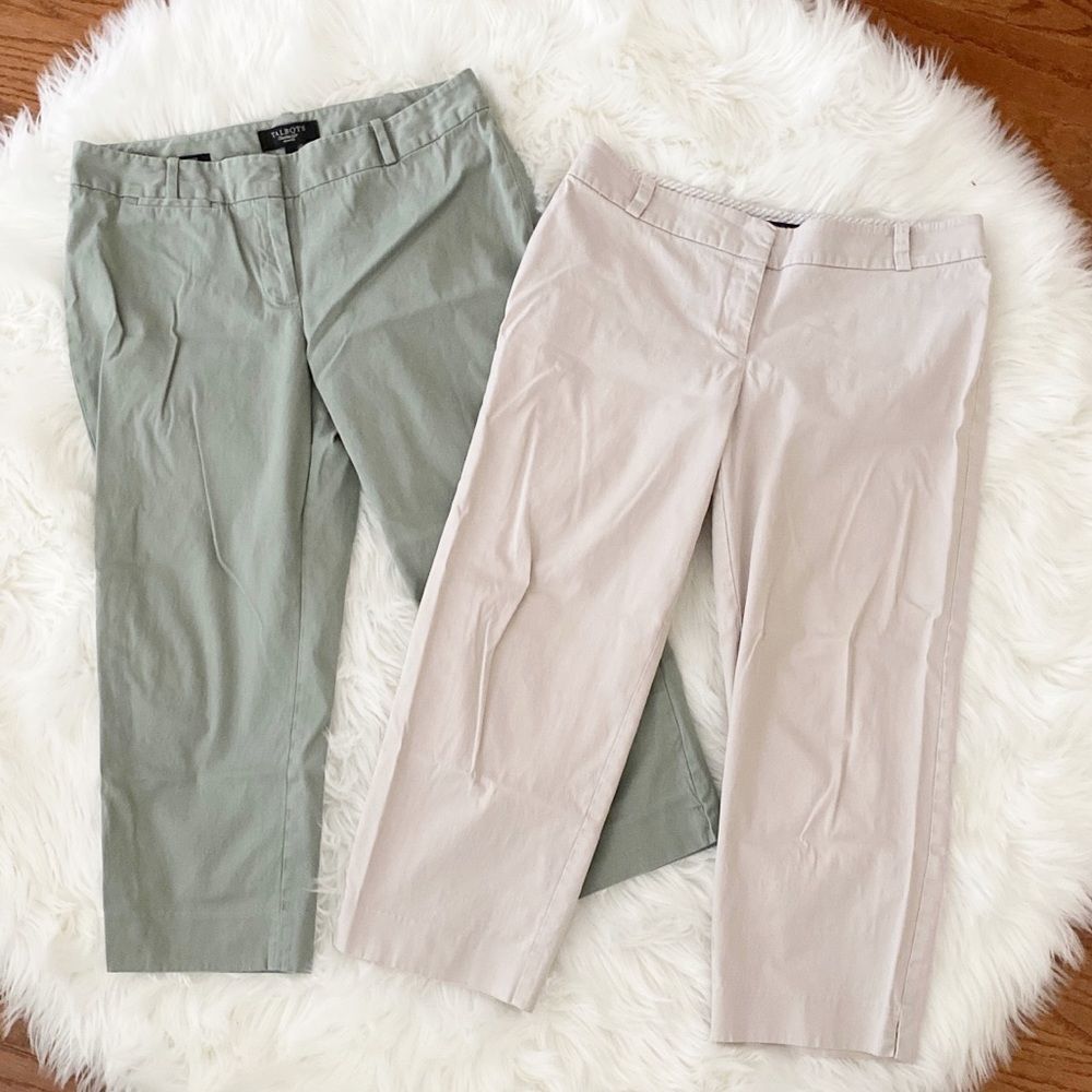 Talbots Signature Crops Bundle Size 8P